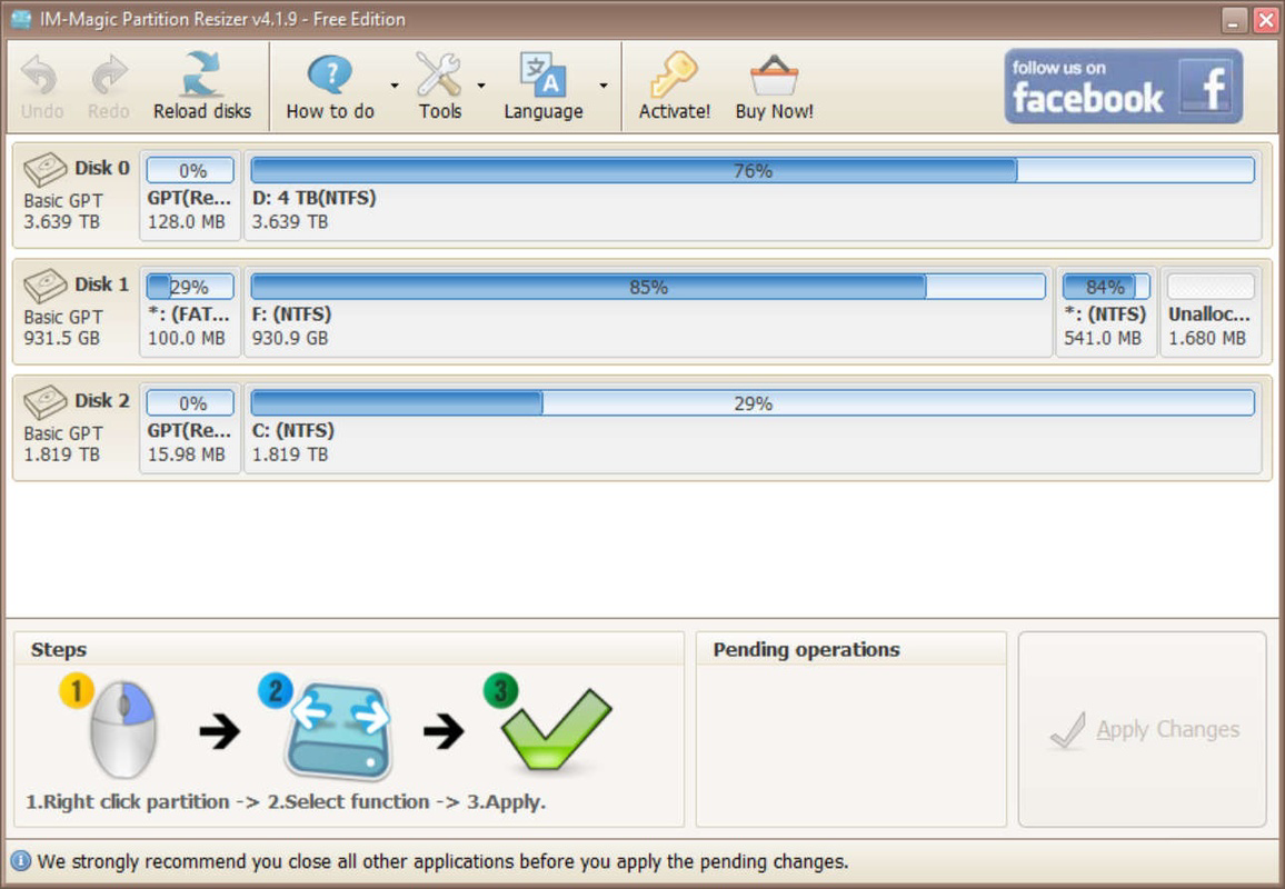 IM-Magic Partition Resizer