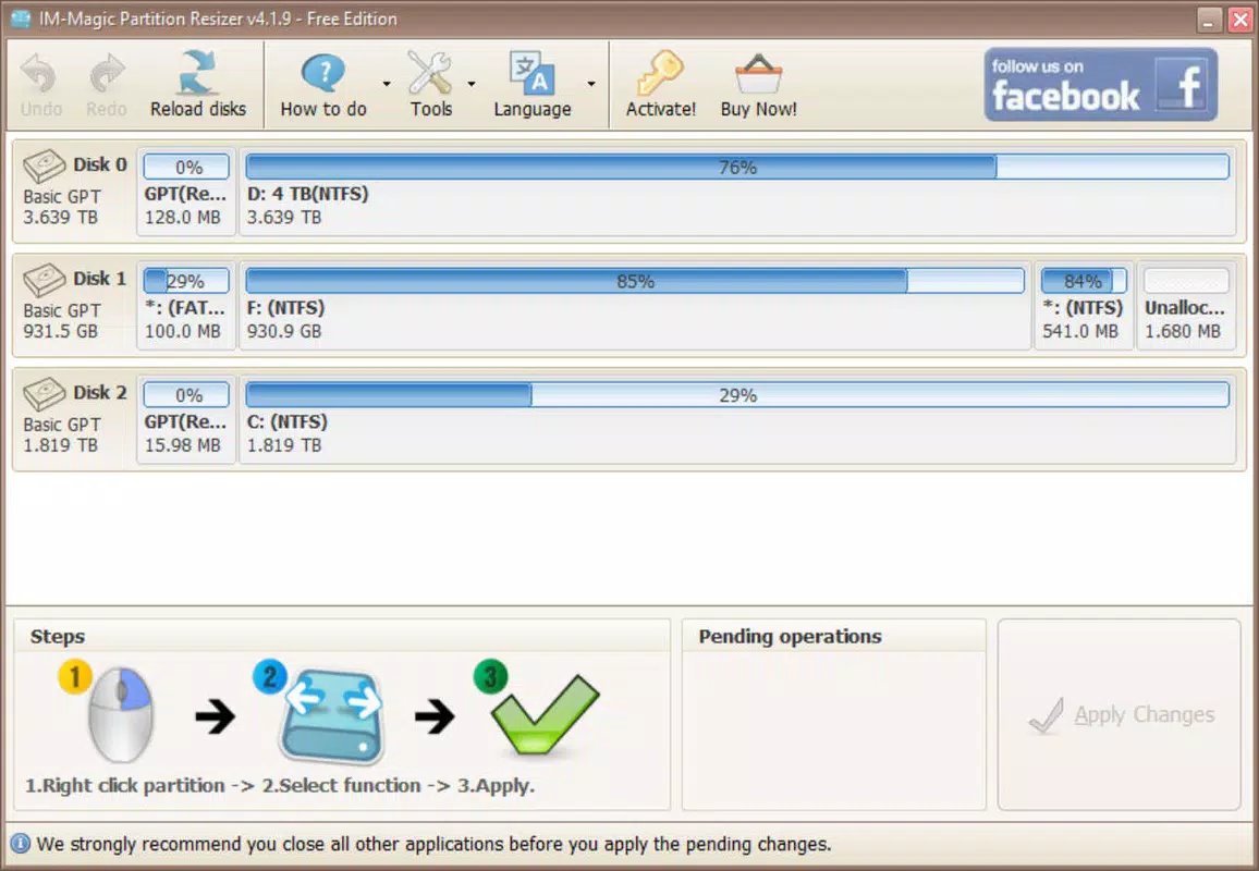 IM-Magic Partition Resizer