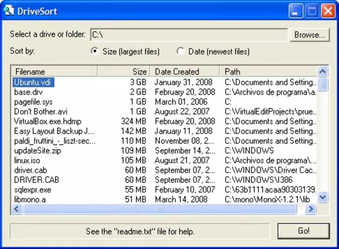 DriveSort