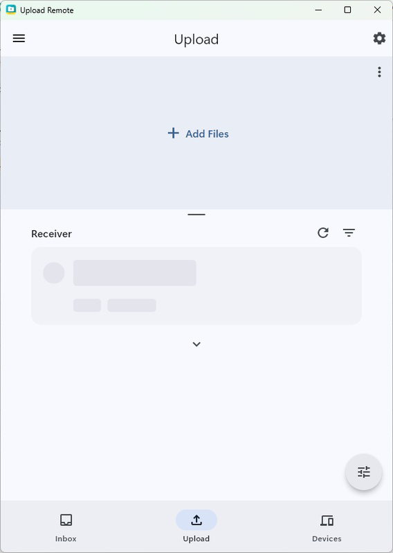 Upload Remote