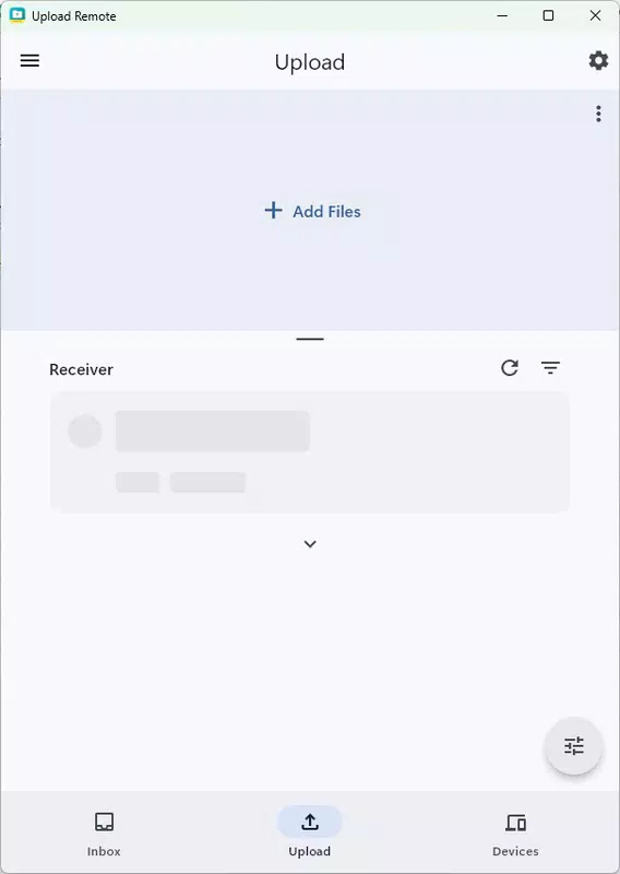 Upload Remote