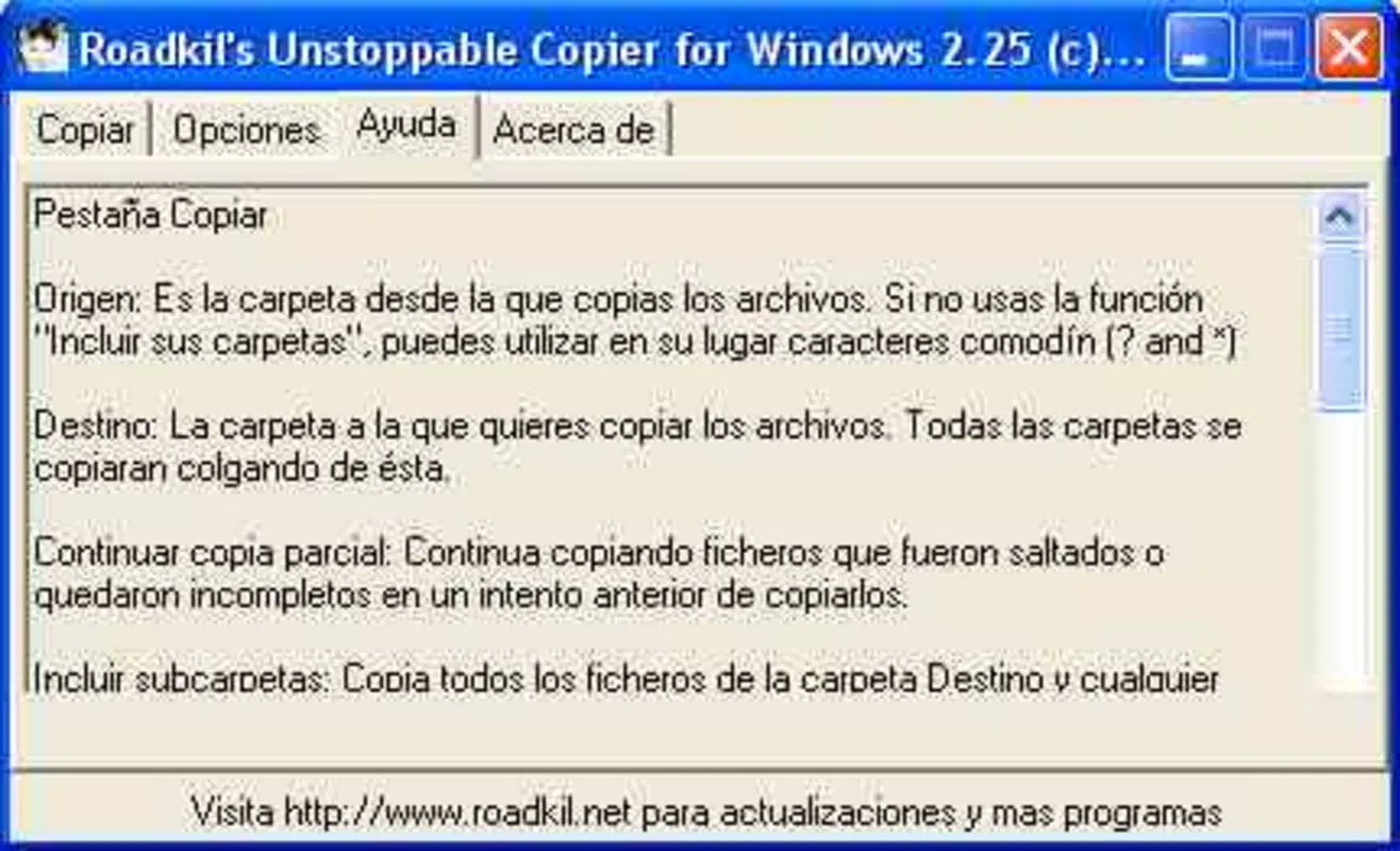 Unstoppable copier