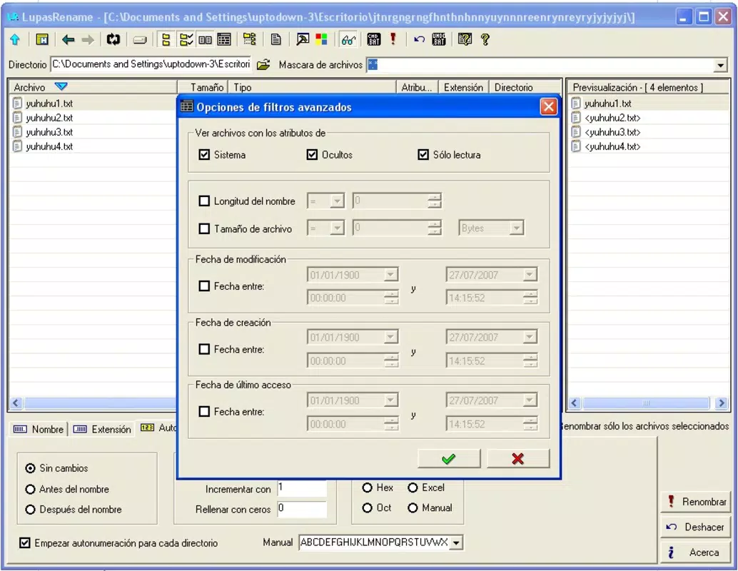 Lupas Rename 2000