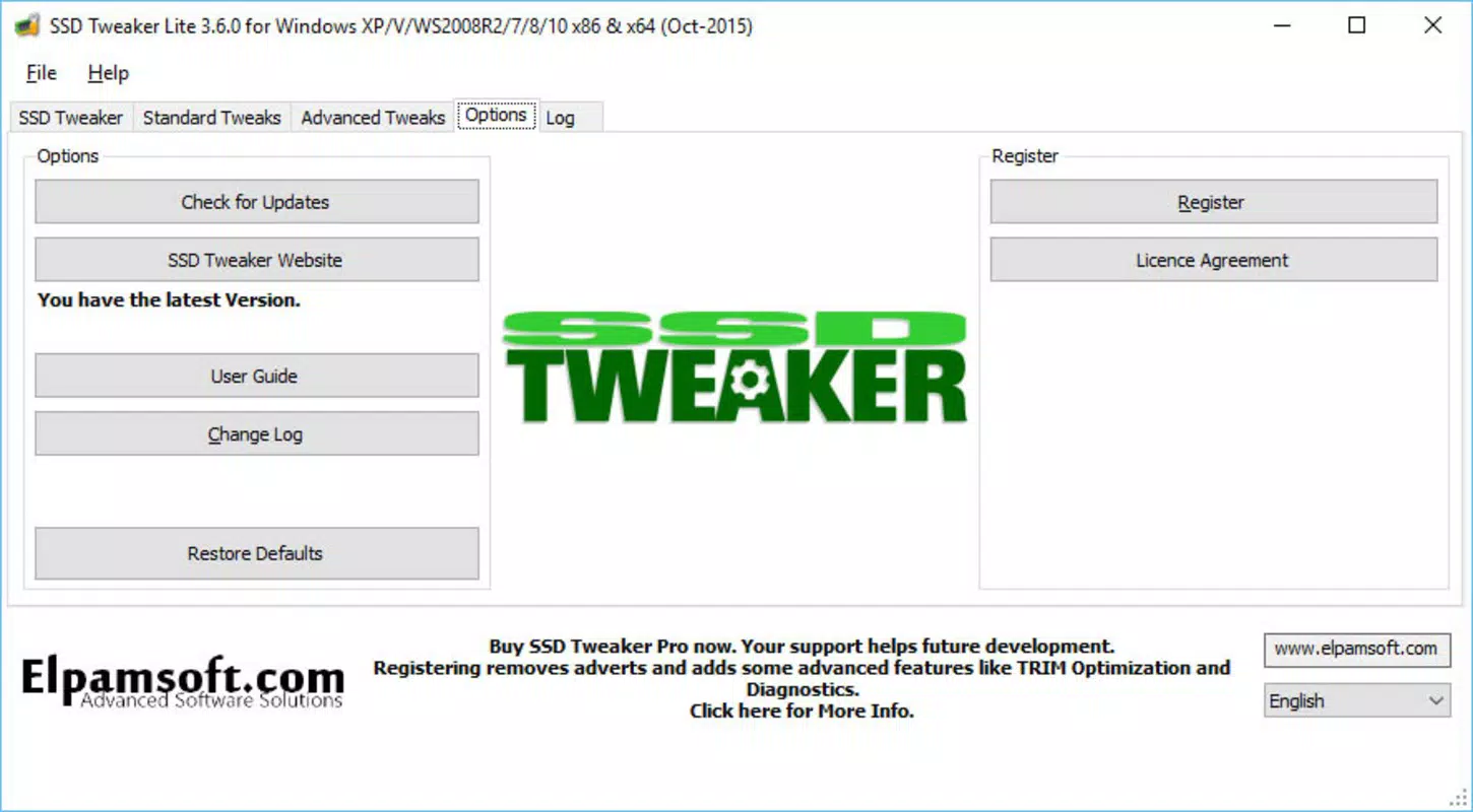 SSD Tweaker