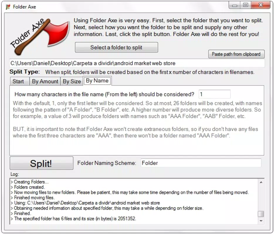 Folder Axe