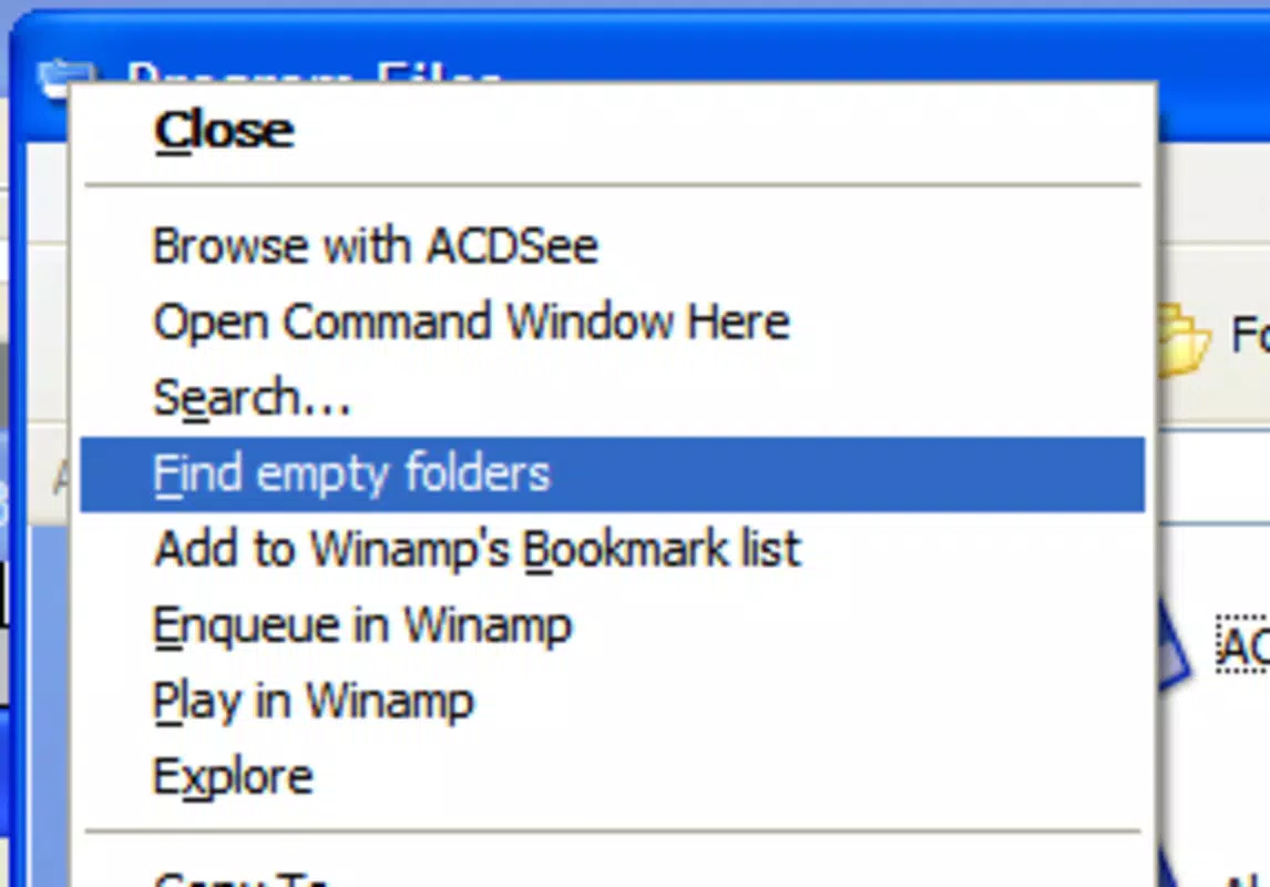 Empty Folder Nuker