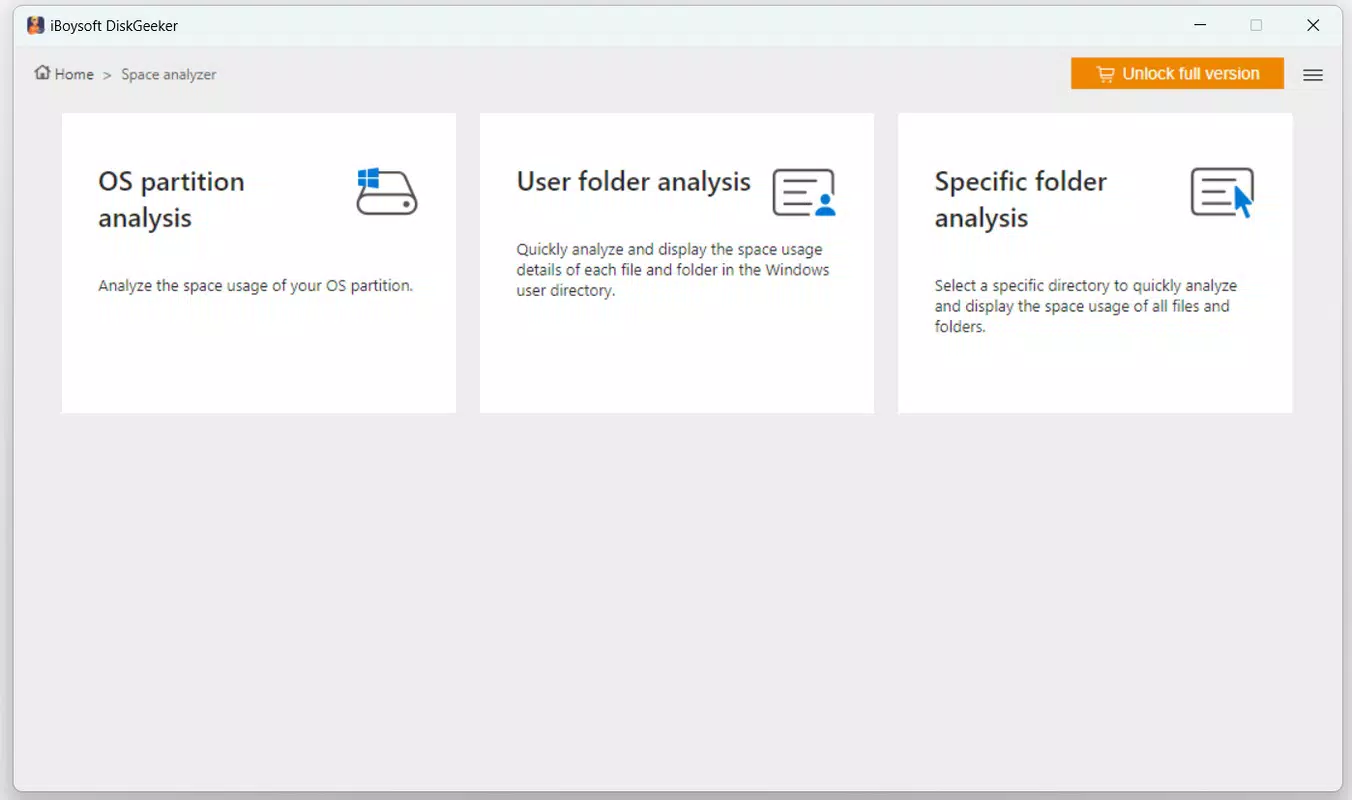 iBoysoft DiskGeeker for Windows