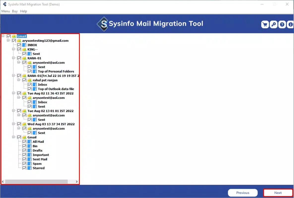 Email Migration Software