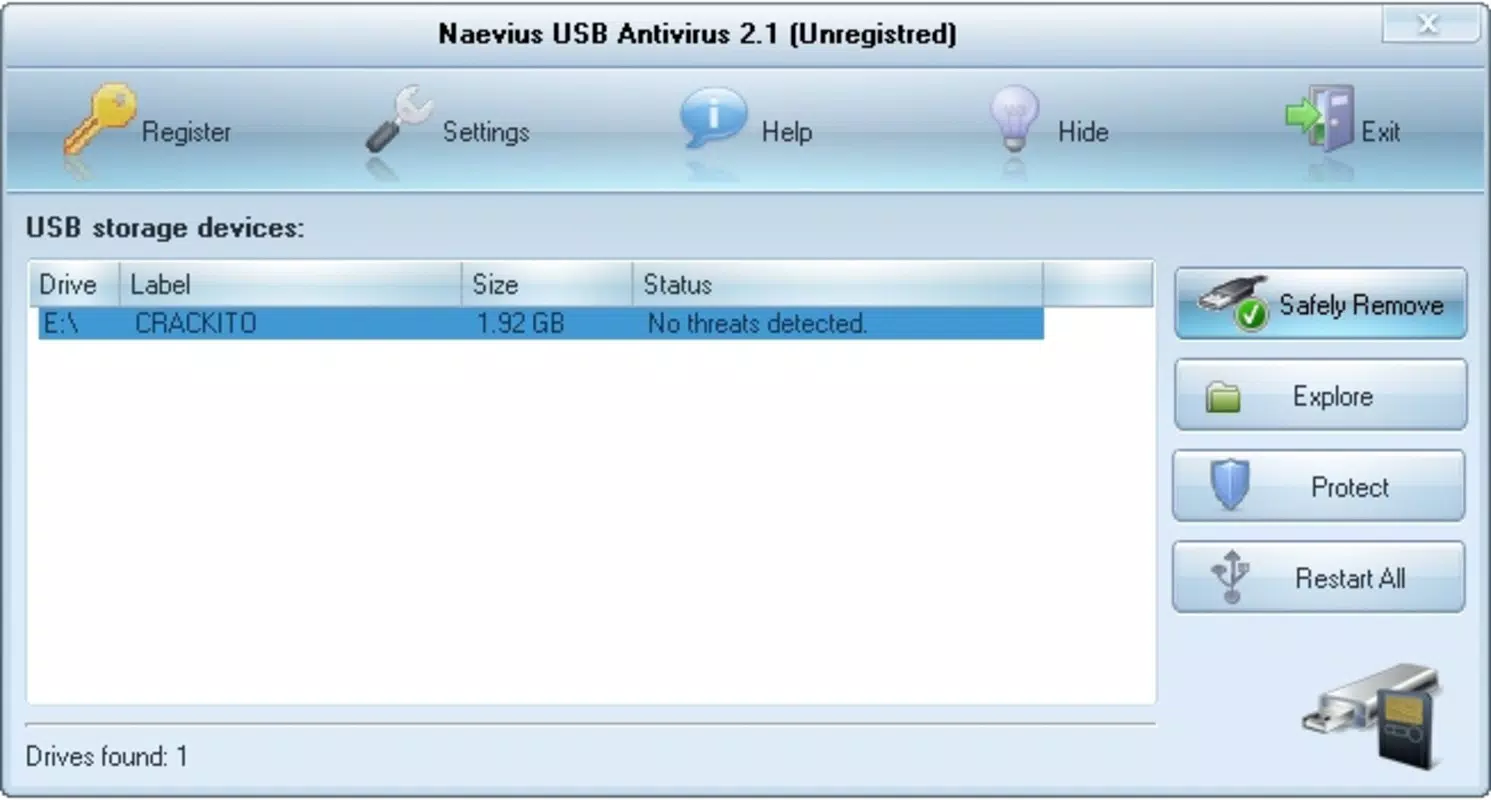 Naevius USB Antivirus