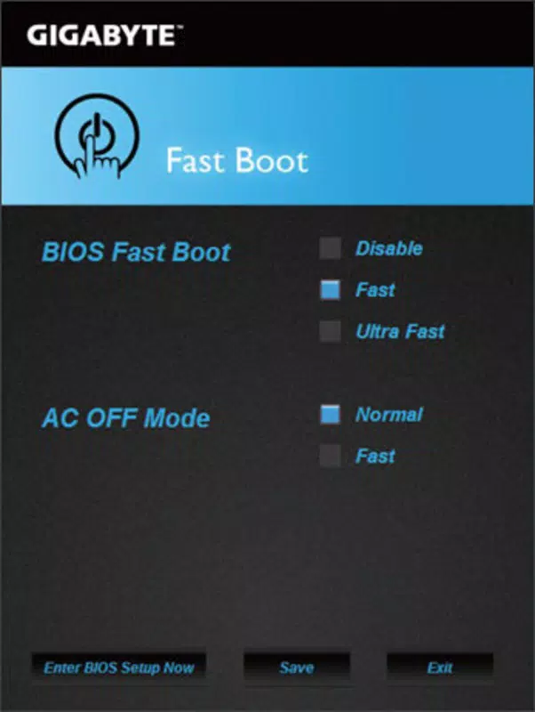 Gigabyte Fast Boot