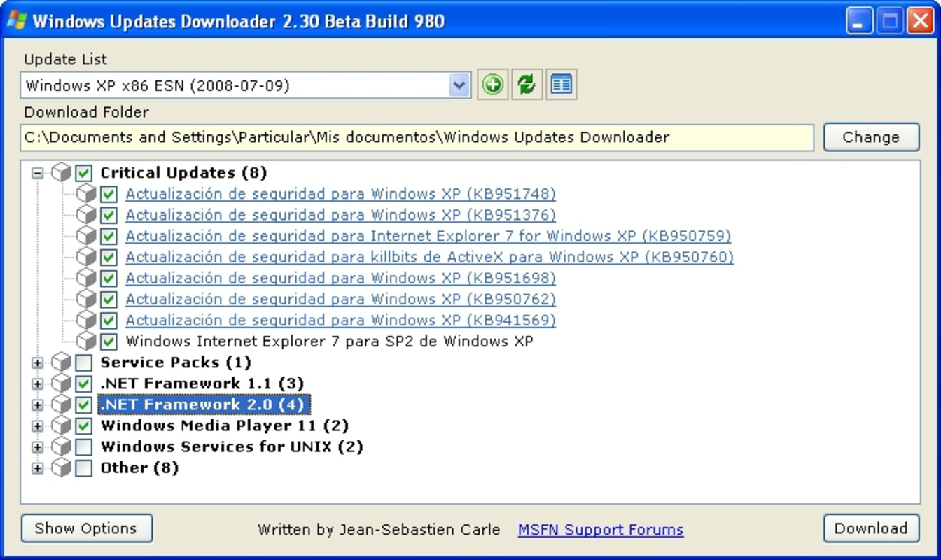 Windows Update Downloader