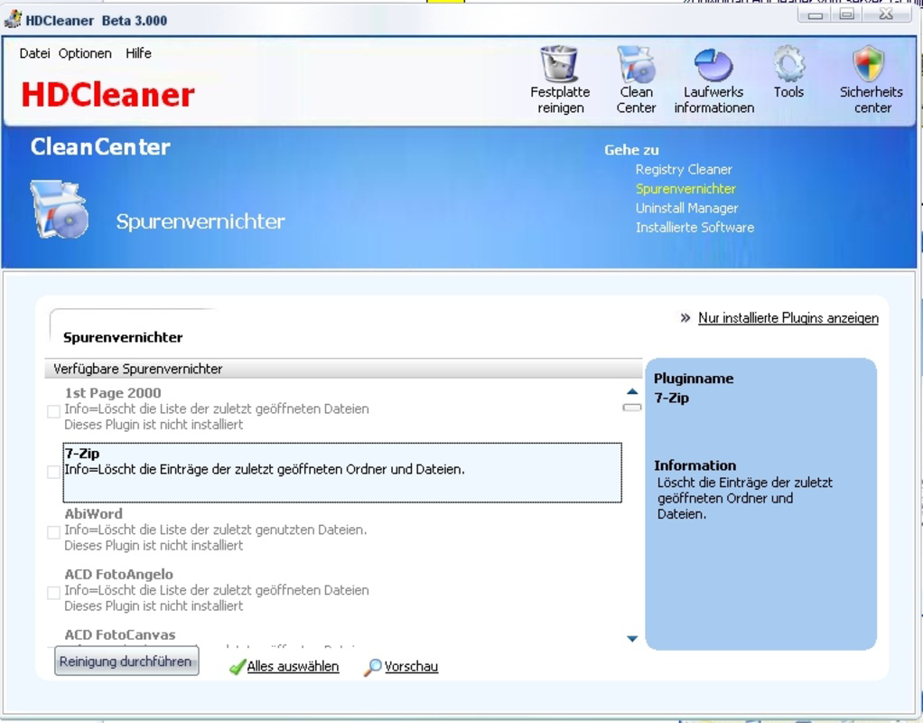 HDCleaner