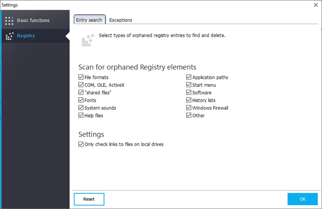 Ashampoo Registry Cleaner