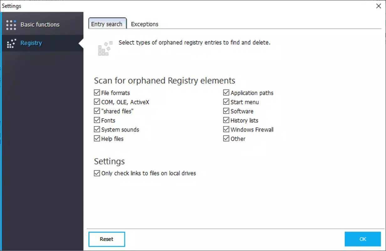 Ashampoo Registry Cleaner