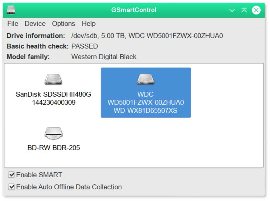 GSmartControl
