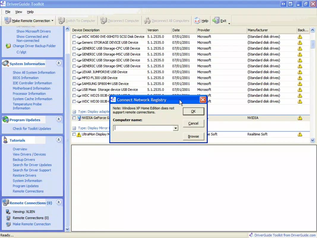 DriverGuide Toolkit