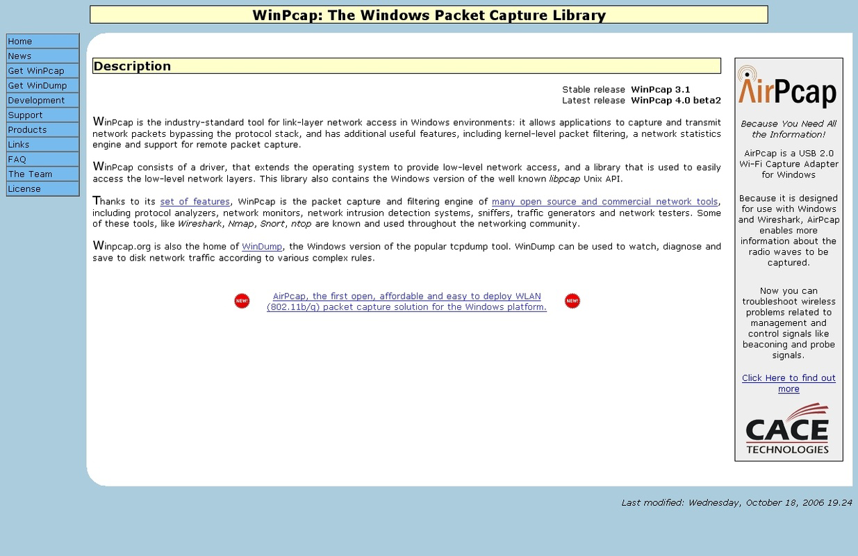 WinPcap