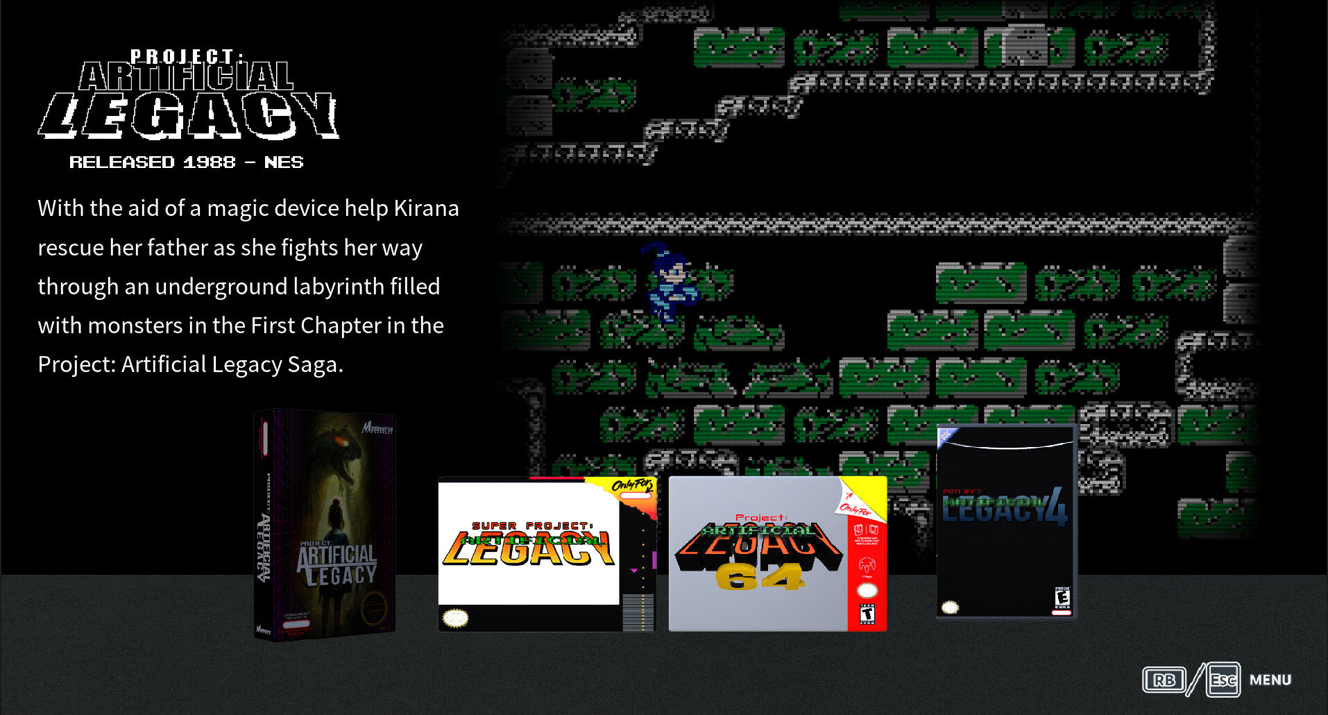 Project: Artificial Legacy Saga for PC Windows Download