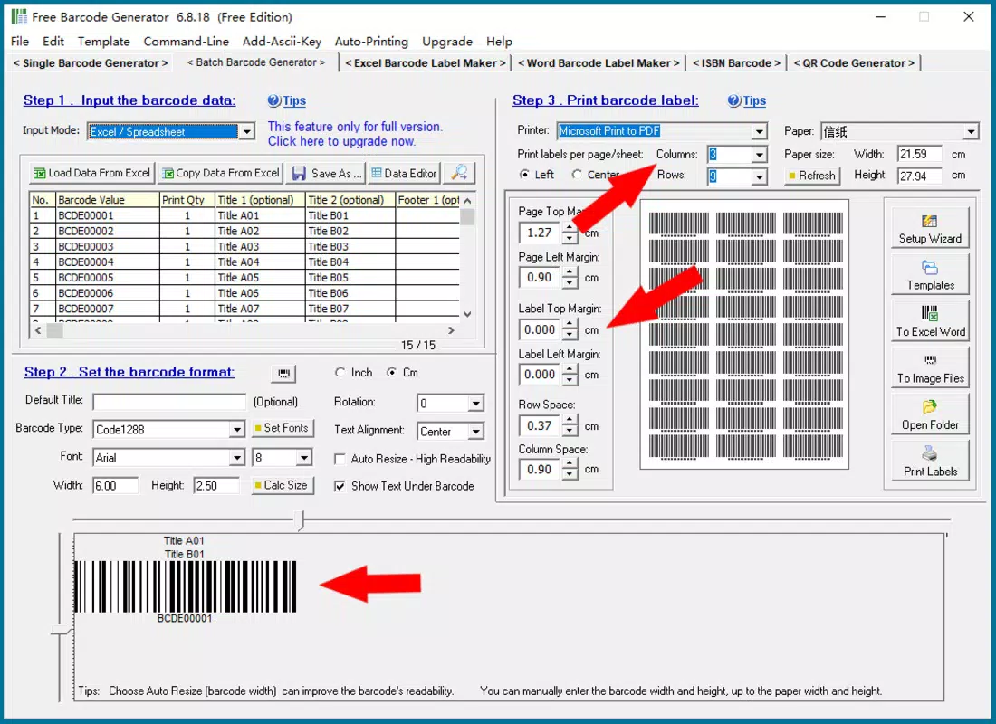 Bulk Barcode Generator And Printing Software