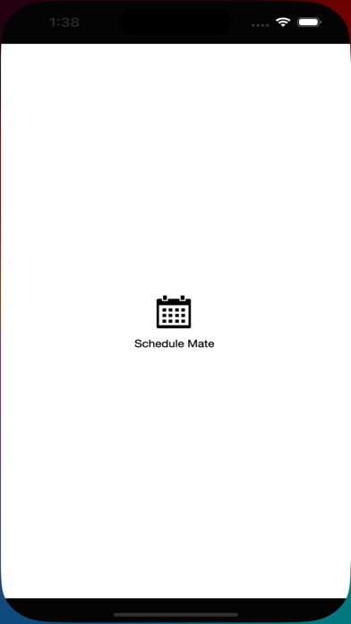 ScheduleMate poster