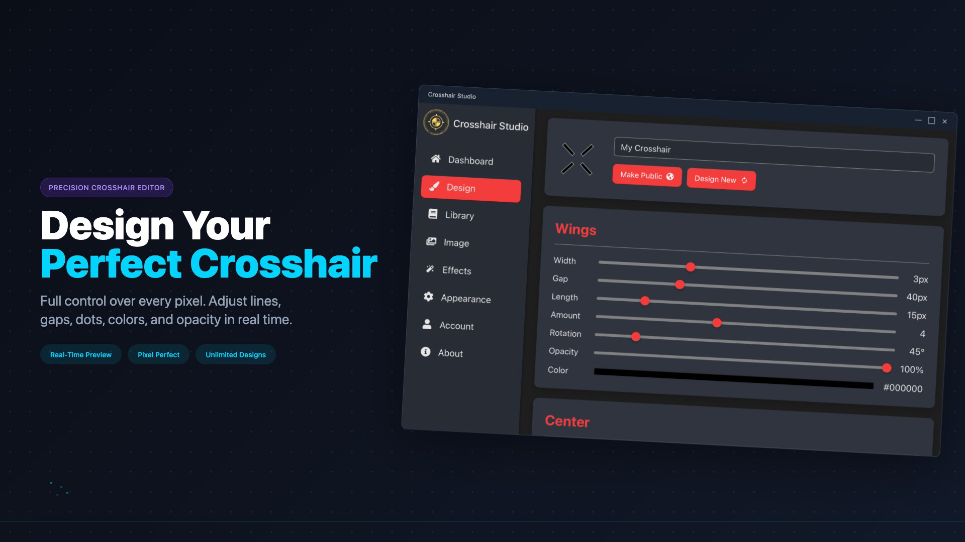 Crosshair Studio - Aim Assist Overlay for PC Windows Download