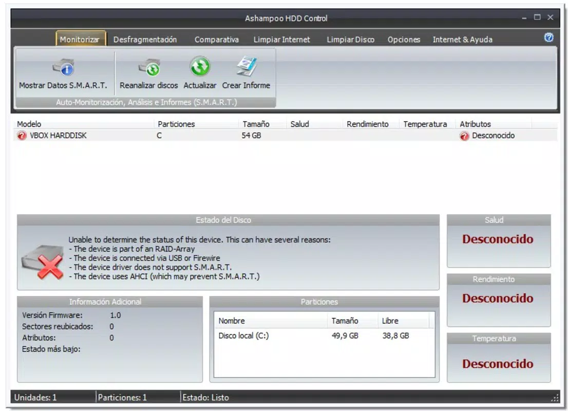 Ashampoo HDD Control