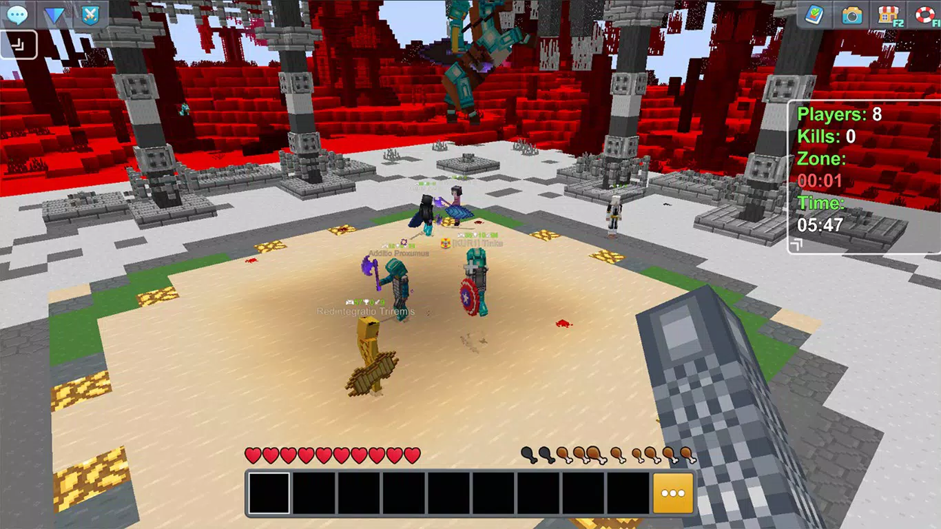 Survival Games in Blocky Style