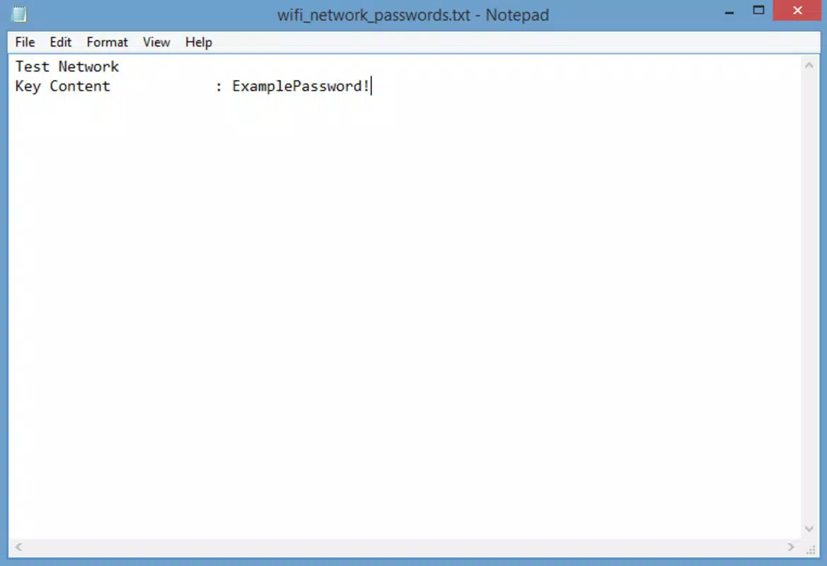 WiFi Password Recovery Tool