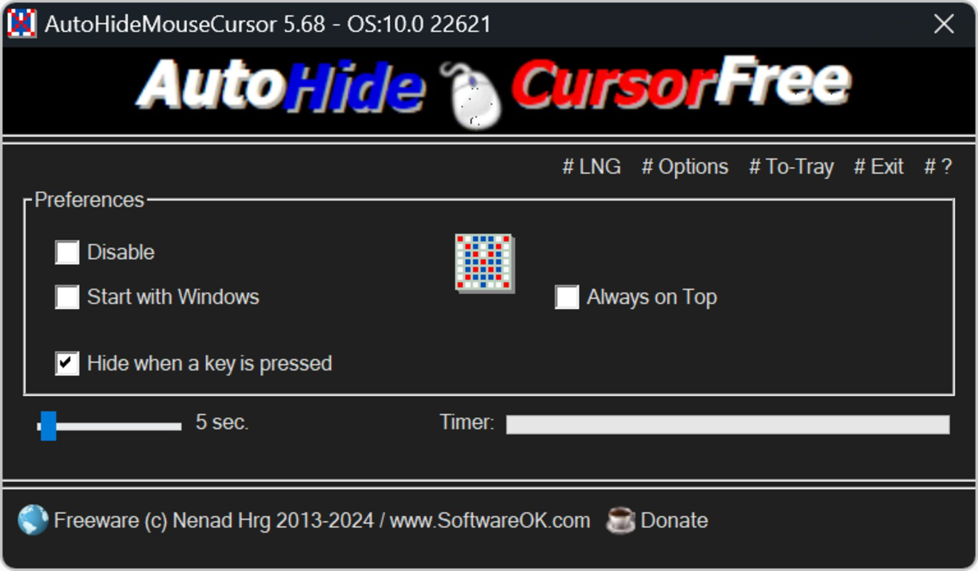 AutoHideMouseCursor