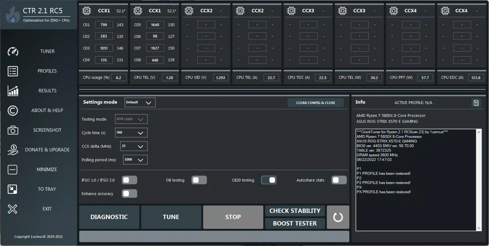 ClockTuner for Ryzen (CTR)