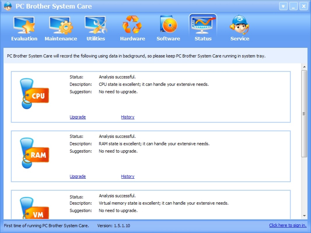 PC Brother System Care for PC Windows 1.6.1.12 Download