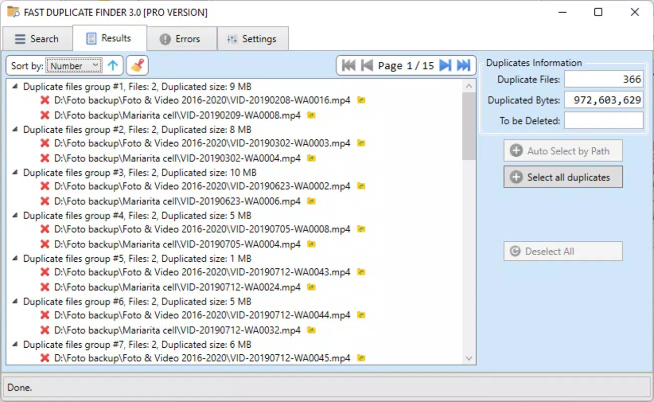 Fast Duplicate File Finder for PC