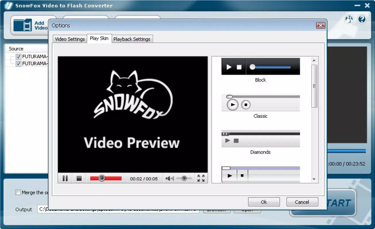 SnowFox Video to Flash Converter
