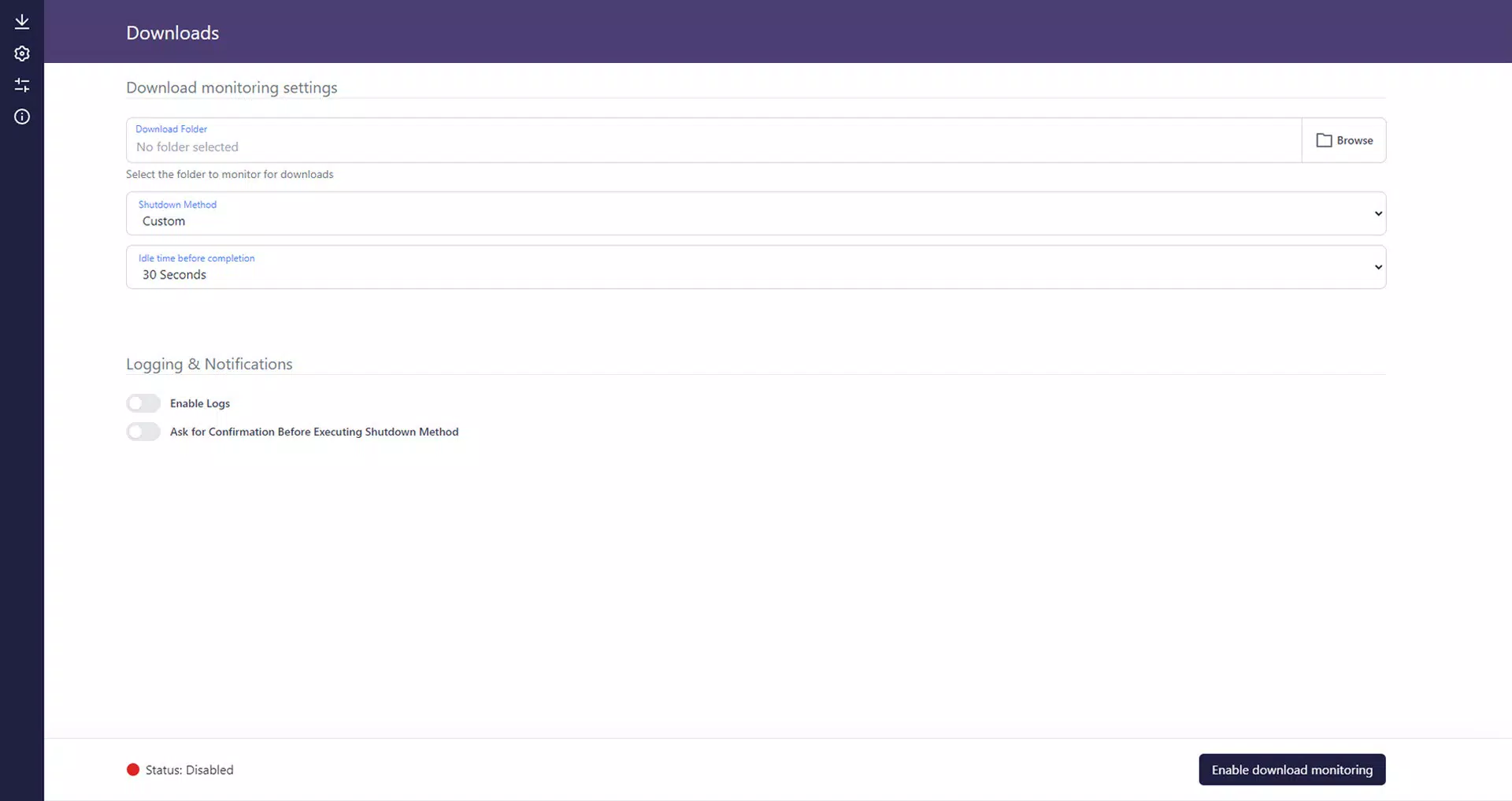 Main image for IdleDownloadManager application