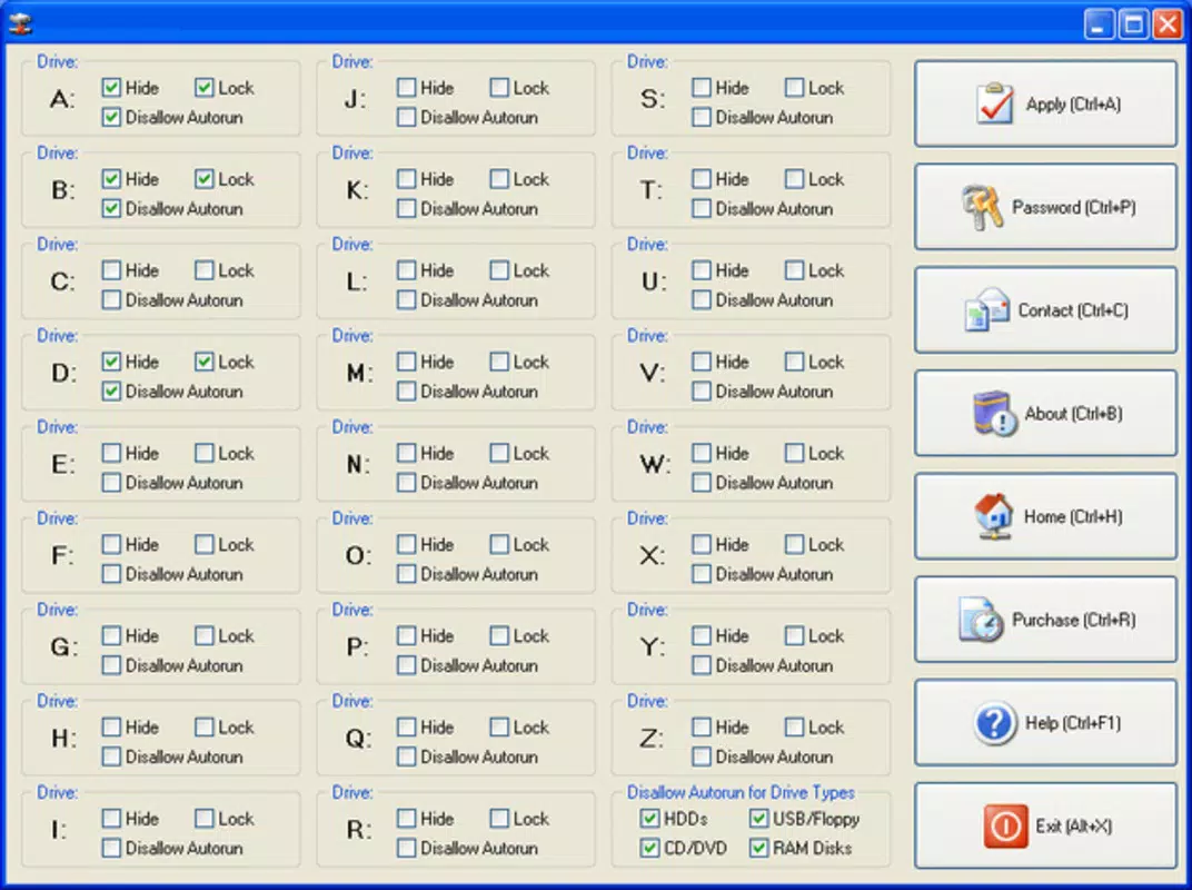 Hide My Drives
