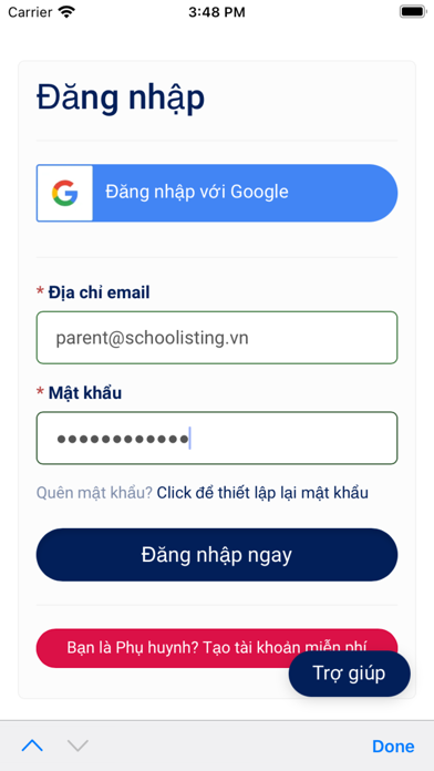 Schoolisting Parent poster