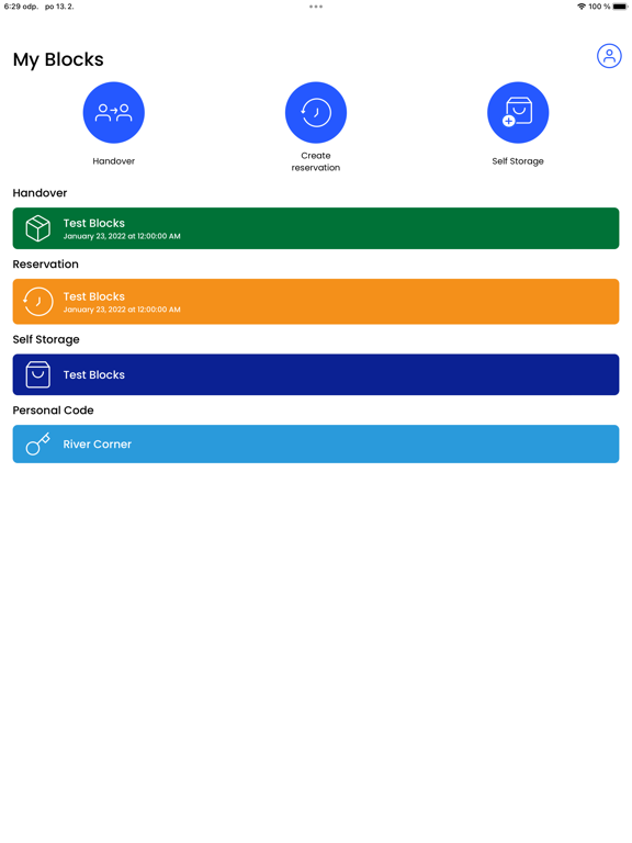 Blocks App poster
