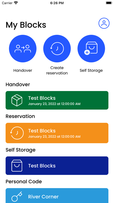 Blocks App poster