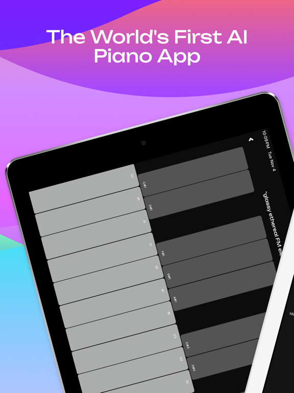 SynthGPT - AI Piano App poster