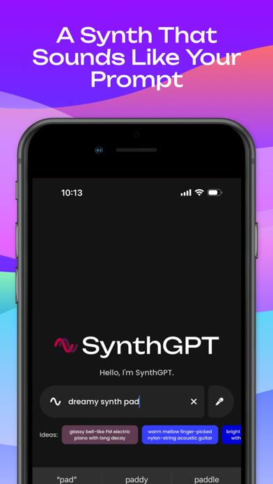 SynthGPT - AI Piano App poster