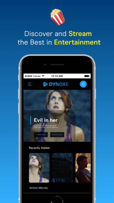 Dynoxe TV: Movies & Shows App poster