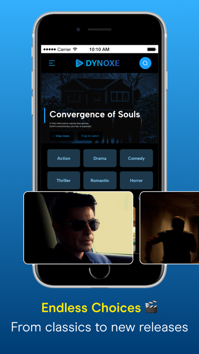 Dynoxe TV: Movies & Shows App poster