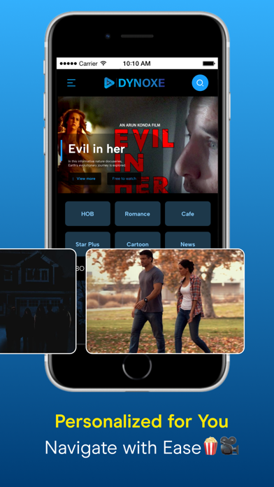 Dynoxe TV: Movies & Shows App poster