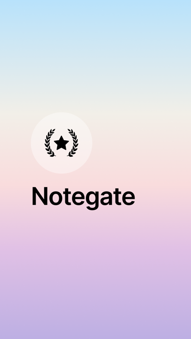 Notegate poster