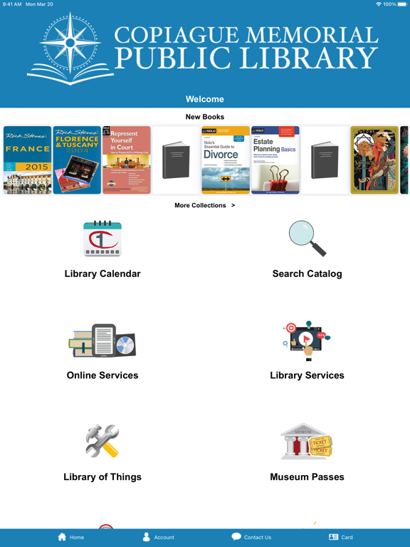 Copiague Library poster