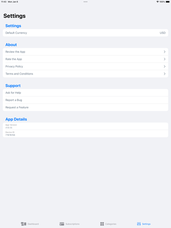 Subscription Tracker: Subtrack poster