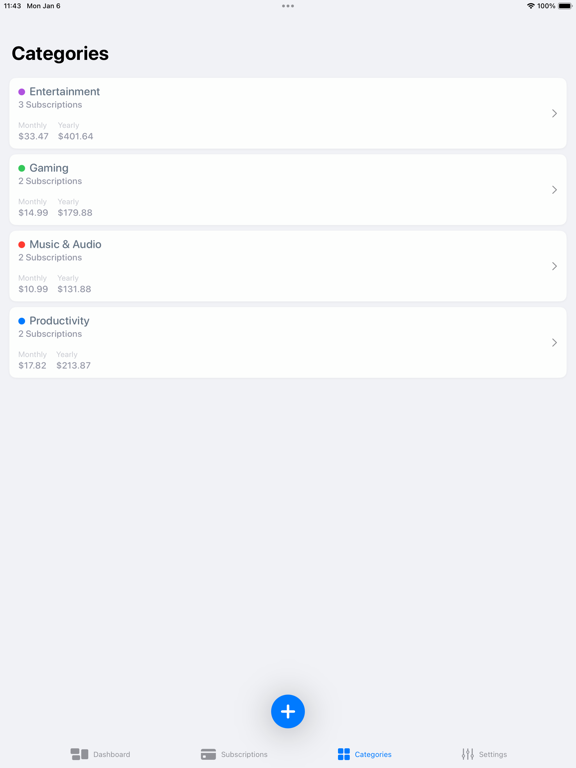 Subscription Tracker: Subtrack poster