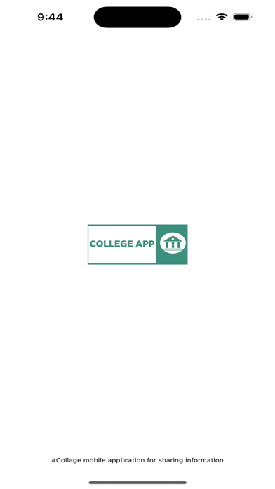 College Application poster