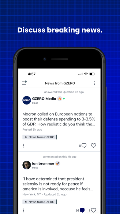 GZERO 포스터
