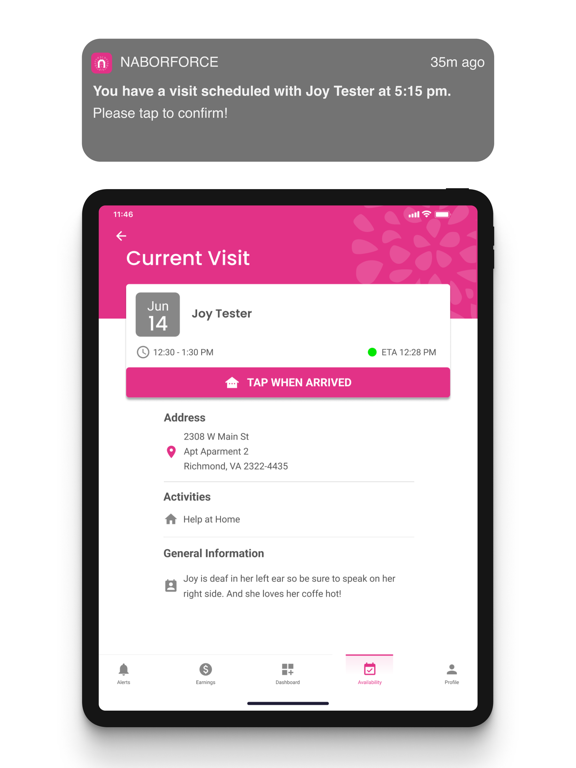 Nabor App poster